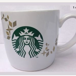 Starbucks Coffee Mug Mermaid 14oz Christmas 2013